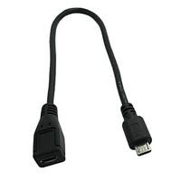 Micro USB Male to Female Data Charging Extension Cord