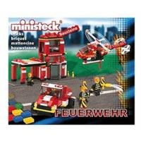 Ministeck Fire Station Car & Helicopter (24509)