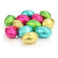 mixed colours mini easter eggs bag of 100 approx