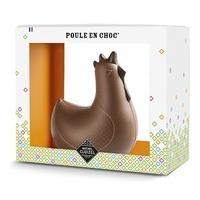 Michel Cluizel, Boxed Milk Chocolate Easter Hen - Non sale
