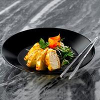 Midnight Soup Plate Black 23cm (Pack of 6)