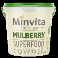 minvita mulberry superfood powder 250g 250g white