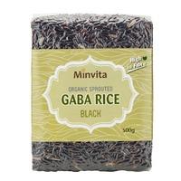 Minvita Gaba Black Rice 500g - 500 g, Black