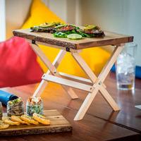 Mini Table Tray Stand Natural (Single)