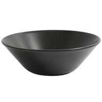 midnight serving bowl black 18cm case of 12