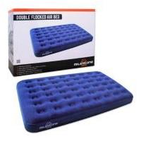 Milestone Camping Double Flocked Airbed