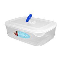 microseal rectangular food container 35l