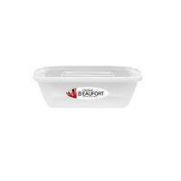 microseal rectangular food container 500ml