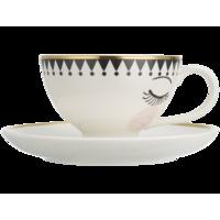 Miss Etoile Eyes Cup & Saucer