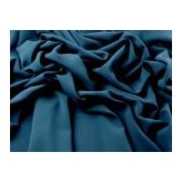 Mix & Match Polyester Crepe Dress Fabric Plain Teal