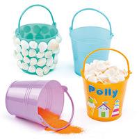 Mini Plastic Buckets (Pack of 6)