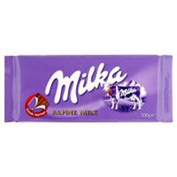 Milka Alpine Milk Chocolate Bar