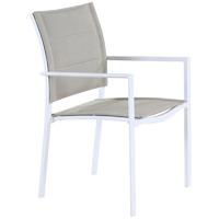 Miami Stacking Armchair in Stone