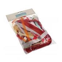 Mixed Ribbon Bag 50 metres Assorted Colours