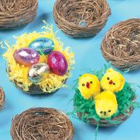 mini bird nests pack of 15