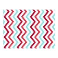 Michael Millar Mini Chic Chevron Poplin Quilting Fabric