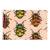 Michael Millar Flutter Bugs Poplin Quilting Fabric