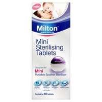 milton mini sterilising tablets