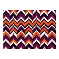 Michael Millar Rustique Feathering Poplin Quilting Fabric Plum