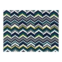 Michael Millar Rustique Feathering Poplin Quilting Fabric Teal