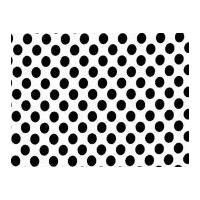 Michael Millar Ta Dot Poplin Quilting Fabric Black White