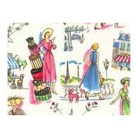 Michael Millar Springtime in Paris Poplin Quilting Fabric