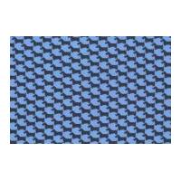 Michael Millar Scottie Houndstooth Poplin Quilting Fabric Sail