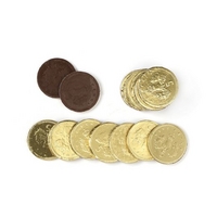 milk chocolate coins 50g