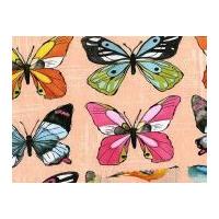 Michael Millar Flutter Flutter Fly Poplin Quilting Fabric Candy