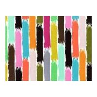 Michael Millar Chrome Brush Stroke Poplin Quilting Fabric Sorbet