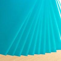 Midas Touch 20 Sheets of Teal Transfer Foil 368825