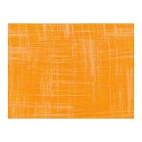 Michael Millar Painters Canvas Poplin Quilting Fabric Orange