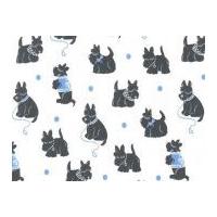 Michael Millar Bespoke Scotties Poplin Quilting Fabric Boy