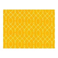 Michael Millar Lovely Lattice Cotton Quilting Fabric Yellow