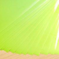 Midas Touch 20 Sheets of Spring Green Transfer Foil 368831