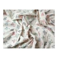 Mini Mini Baby Print Cotton Poplin Dress Fabric