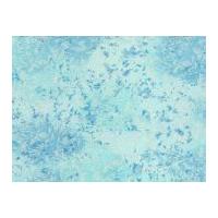 Michael Millar Fairy Frost Poplin Quilting Fabric Robin\'s Egg