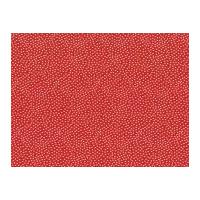 Michael Millar Garden Pindot Poplin Quilting Fabric Cherry