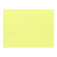 Michael Millar Pinhead Poplin Quilting Fabric Limeade