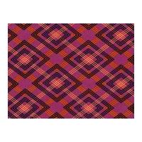 Michael Millar Rustique Adirondack Poplin Quilting Fabric Plum