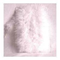 Minicraft Luxury Marabou Fluffy Feather Trimming White