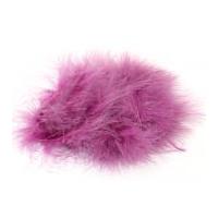 minicraft soft fluffy marabou feathers claret red