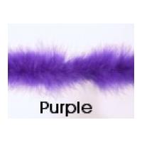 Minicraft Luxury Marabou Fluffy Feather Trimming Purple