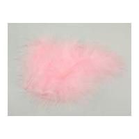 minicraft soft fluffy marabou feathers pale pink