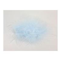 minicraft soft fluffy marabou feathers pale blue