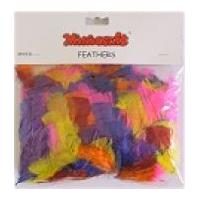 Minicraft Marabou Craft Feathers Assorted Colours