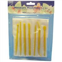 Miniature Modeling Tool Set In Plastic W 344355