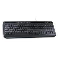 Microsoft 600 USB Wired Keyboard Black ANB-00006