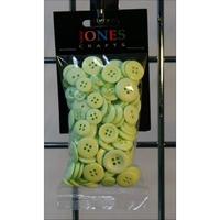 Mint green Buttons approx. 50g