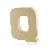 mini mache letter q 10 cm